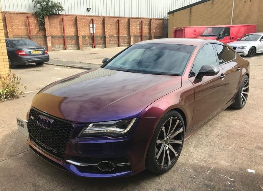 Audi RS7 color change